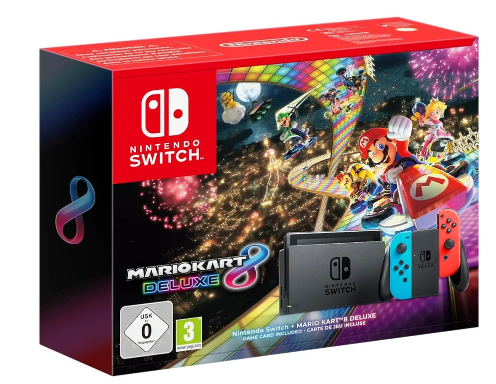 Nintendo Switch + Mario Kart 8 Deluxe