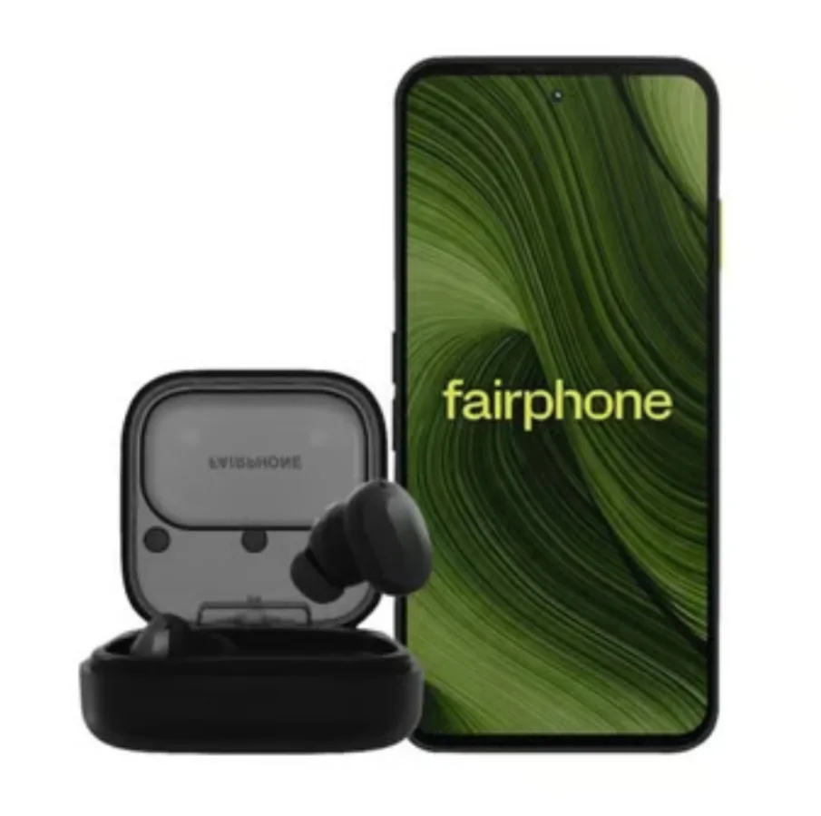 Fairphone (Gen. 6) 256 GB + True Wireless Kopfhörer - Schwarz